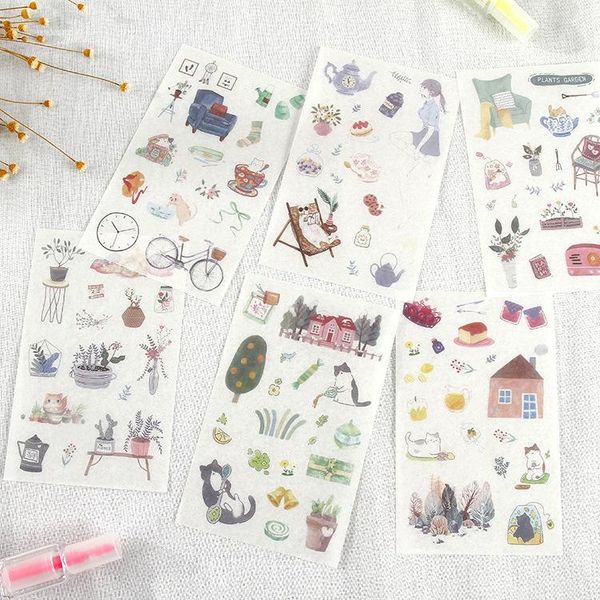 6 styles japan and south korea creative love cat daily stickers diary diary hand account diy decorative stickers sqcrqg pp2006
6 styles japan and south korea creative love cat daily stickers diary diary hand account diy decorative stickers sqcrqg pp2006