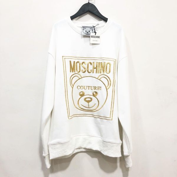 20fw new arrival mens womens designer hoodie sweatshirt cotton pullover moscqinos sweater streetwear winter clothes, Black;brown
20fw new arrival mens womens designer hoodie sweatshirt cotton pullover moscqinos sweater streetwear winter clothes, Black;brown