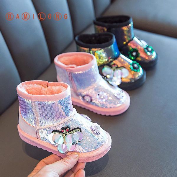 bamilong winter 2020 new children' cotton shoes soft soled short boots girls' snow boots fashion thick wool toddler b460, Black;grey
bamilong winter 2020 new children' cotton shoes soft soled short boots girls' snow boots fashion thick wool toddler b460, Black;grey