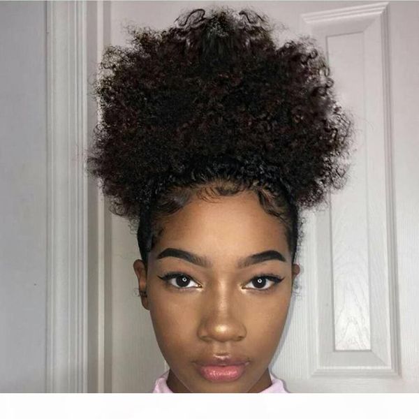 natural brown kinky curly human hair ponytail afro kinky clip in natural curly virgin hair drawstring ponytail hair extensions 10-16inch, Black
natural brown kinky curly human hair ponytail afro kinky clip in natural curly virgin hair drawstring ponytail hair extensions 10-16inch, Black