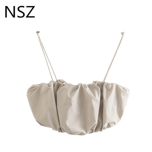nsz women summer camisoles cami pleated crop adjustable staps party tanks vest basic club outfits sleeveless shirt1, White
nsz women summer camisoles cami pleated crop adjustable staps party tanks vest basic club outfits sleeveless shirt1, White