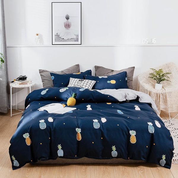 bedding sets denisroom blue set pineapple bed linen cute duvet cover comfortable bedroom ew65#1
bedding sets denisroom blue set pineapple bed linen cute duvet cover comfortable bedroom ew65#1