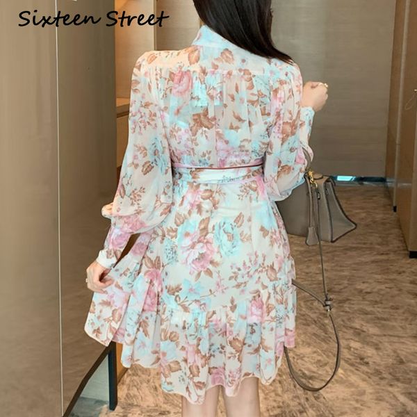 printed flower belt for the woman of vintage spring support neck high waist mini designer dress women's clothing i8pz, Black;gray
printed flower belt for the woman of vintage spring support neck high waist mini designer dress women's clothing i8pz, Black;gray