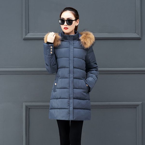 2021 newplus size winter jacket women hooded with fur collar slim female coat office ladies thick long 3go1, Black
2021 newplus size winter jacket women hooded with fur collar slim female coat office ladies thick long 3go1, Black