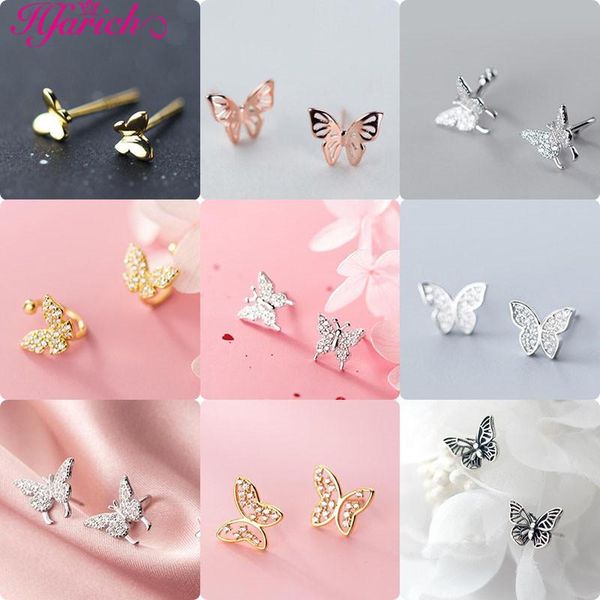 hfarich 23 butterfly series 925 sterling silver stud earrings for fashion women girl party birthday wedding fine jewelry gift, Golden;silver
hfarich 23 butterfly series 925 sterling silver stud earrings for fashion women girl party birthday wedding fine jewelry gift, Golden;silver