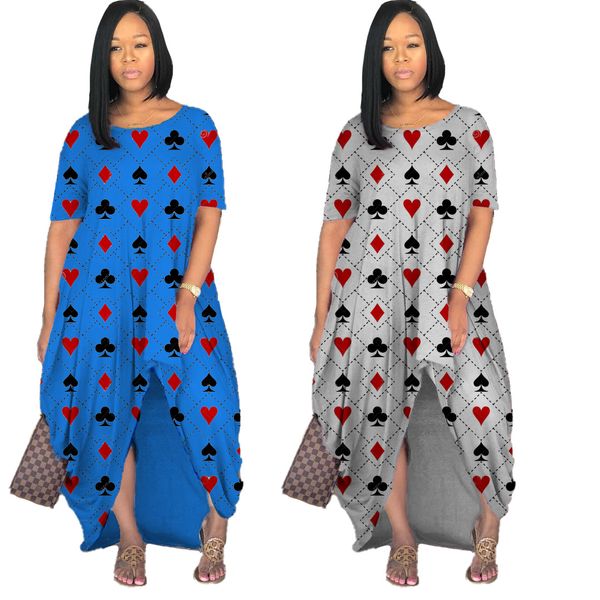 plus size womens designer dress summer fashion short sleeve print crew neck irregular casual dress vestidos, Black;gray
plus size womens designer dress summer fashion short sleeve print crew neck irregular casual dress vestidos, Black;gray