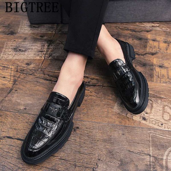 crocodile shoes men classic formal shoes men dress coiffeur loafers designer office wedding dress 2020 buty meskie, Black
crocodile shoes men classic formal shoes men dress coiffeur loafers designer office wedding dress 2020 buty meskie, Black