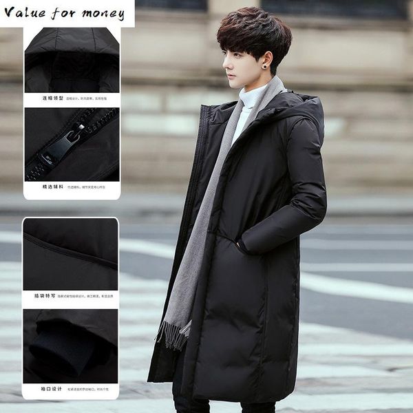 long man down jacket in winter 2020 han edition warm man upset the new tooling coat coat, Black
long man down jacket in winter 2020 han edition warm man upset the new tooling coat coat, Black