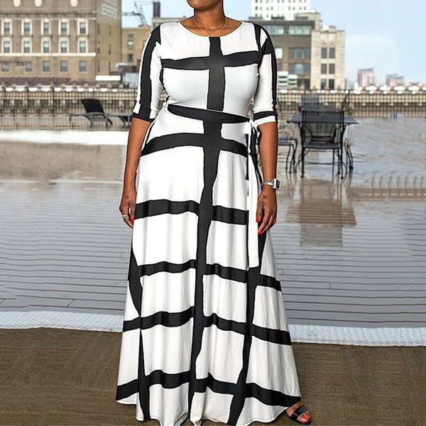 2021 western style dressed in simple fashion ladies fine spring new stripe sale around the neck 8o0s, Black;gray
2021 western style dressed in simple fashion ladies fine spring new stripe sale around the neck 8o0s, Black;gray