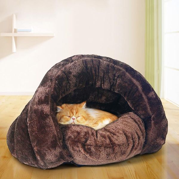 cat beds & furniture warm soft bed house sleeping bag mat closed for kitten brown small dog kennel winter pet supplies 60mw
cat beds & furniture warm soft bed house sleeping bag mat closed for kitten brown small dog kennel winter pet supplies 60mw