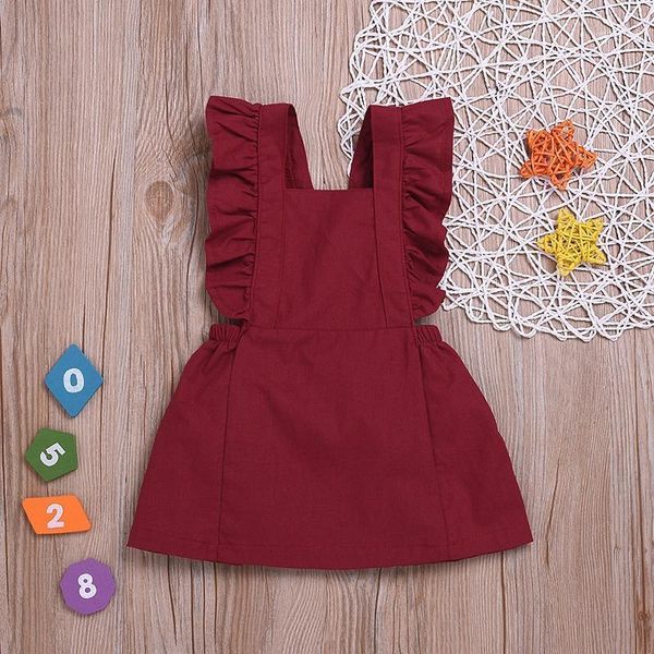summer baby girls solid pattern flare sleeve dress cotton kids toddler sundress dress 0-3t1, Red;yellow
summer baby girls solid pattern flare sleeve dress cotton kids toddler sundress dress 0-3t1, Red;yellow