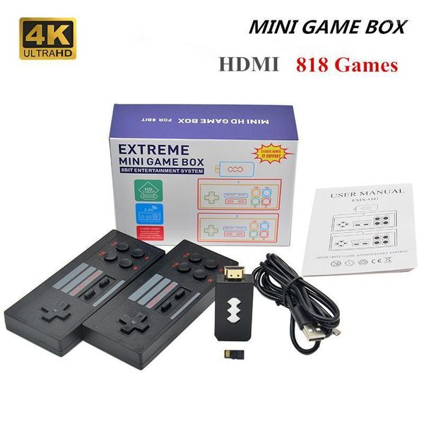 portable game players av/4k built in 620/818 retro console wireless controller av/ output mini box1
portable game players av/4k built in 620/818 retro console wireless controller av/ output mini box1