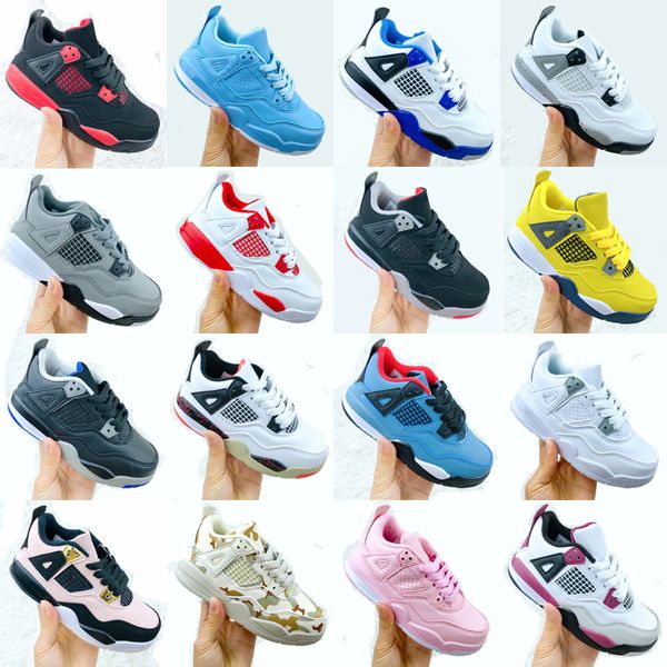 2022 kids 4 4s basketball shoes university blue sail fire red pink what the royalty bred lava pure money fashion ps infants designer sneaker
2022 kids 4 4s basketball shoes university blue sail fire red pink what the royalty bred lava pure money fashion ps infants designer sneaker