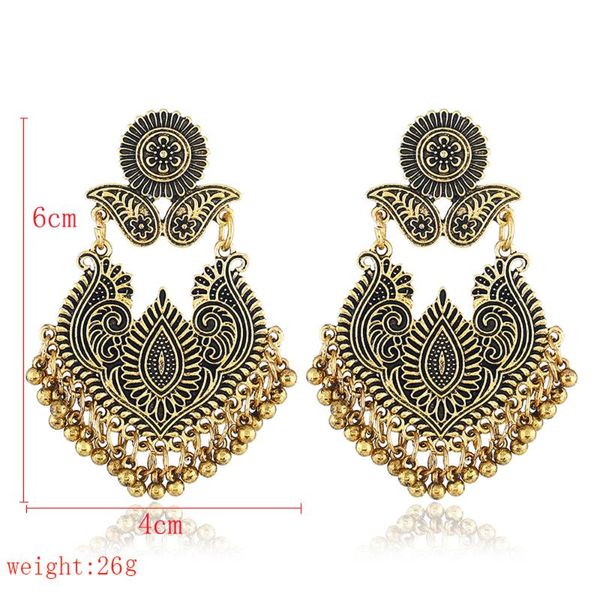 fashion chic hand carved unique women bangladeshi earring ethnic classic egypt pakistani jewelry, Golden;silver
fashion chic hand carved unique women bangladeshi earring ethnic classic egypt pakistani jewelry, Golden;silver