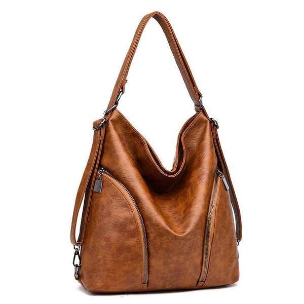 women shoulder bag fashion women handbags retro leather large capacity tote bag casual pu leather messenger a400 
women shoulder bag fashion women handbags retro leather large capacity tote bag casual pu leather messenger a400