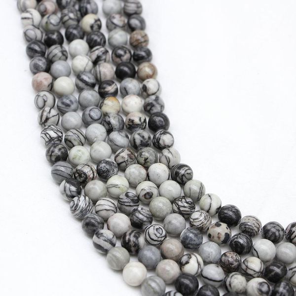 1 strand lot 4 6 8 10 12 mm natural black network zebra stripes bead stone loose spacer beads for diy jewelry making bracelet h bbyjjz, Silver
1 strand lot 4 6 8 10 12 mm natural black network zebra stripes bead stone loose spacer beads for diy jewelry making bracelet h bbyjjz, Silver