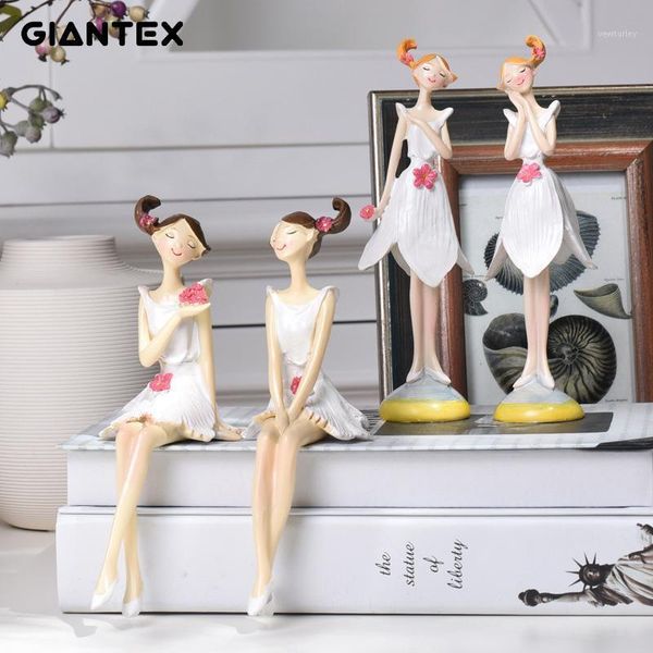 decorative objects & figurines giantex 2pcs/set beautiful stand angel resin craft fairy wedding gift home decoration u09451
decorative objects & figurines giantex 2pcs/set beautiful stand angel resin craft fairy wedding gift home decoration u09451