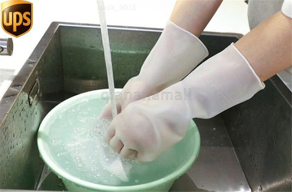disposable latex 100pcs dishwashing kitchen transparent pvc rubber garden gloves universal for home cleani
