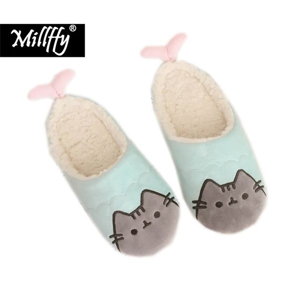 millffy new autumn and winter cute cartoon cat cotton slippers plush household floor cotton shoes woman y200107, Black
millffy new autumn and winter cute cartoon cat cotton slippers plush household floor cotton shoes woman y200107, Black