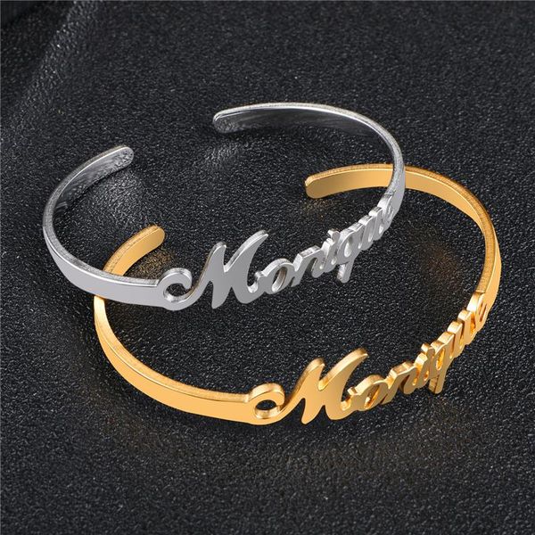 customized мода из нержавеющей стали браслет имя персонализированные письмо золото choker браслет открыть регулируемый ювелирные изделия, Black
customized мода из нержавеющей стали браслет имя персонализированные письмо золото choker браслет открыть регулируемый ювелирные изделия, Black