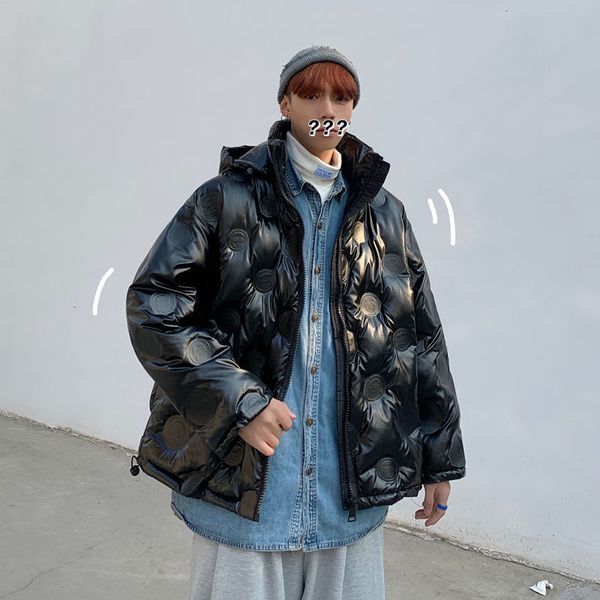 2021 cotton-quilted clothing winter new lovers bright face hoodie young men's clothes o8sd, Black
2021 cotton-quilted clothing winter new lovers bright face hoodie young men's clothes o8sd, Black