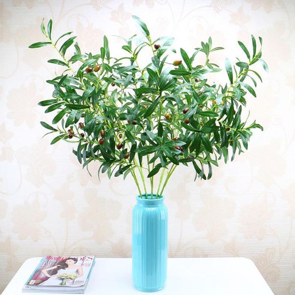 simulation olive branch fake green leaf branch decoration home garden wedding decor artificial flower arrangement1
simulation olive branch fake green leaf branch decoration home garden wedding decor artificial flower arrangement1
