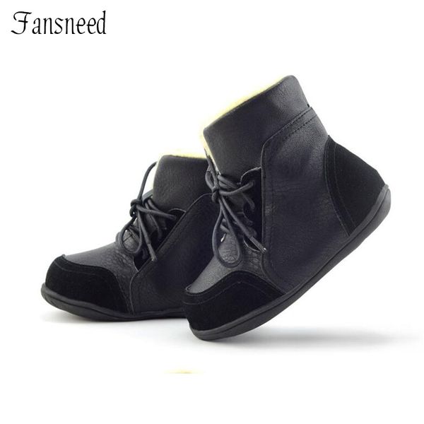 genuine leather slip-resistant female snow boots male medium-leg child cotton-padded shoes soft outsole, Black;red
genuine leather slip-resistant female snow boots male medium-leg child cotton-padded shoes soft outsole, Black;red