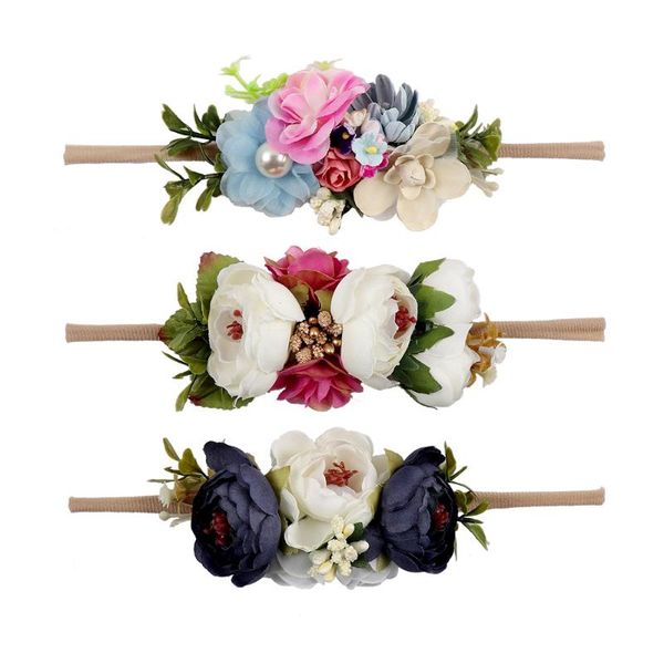 artificia flowers soft nylon headband for girls kids solid fabric flower crown hairbands with elastic summer hair accessories, Slivery;white
artificia flowers soft nylon headband for girls kids solid fabric flower crown hairbands with elastic summer hair accessories, Slivery;white