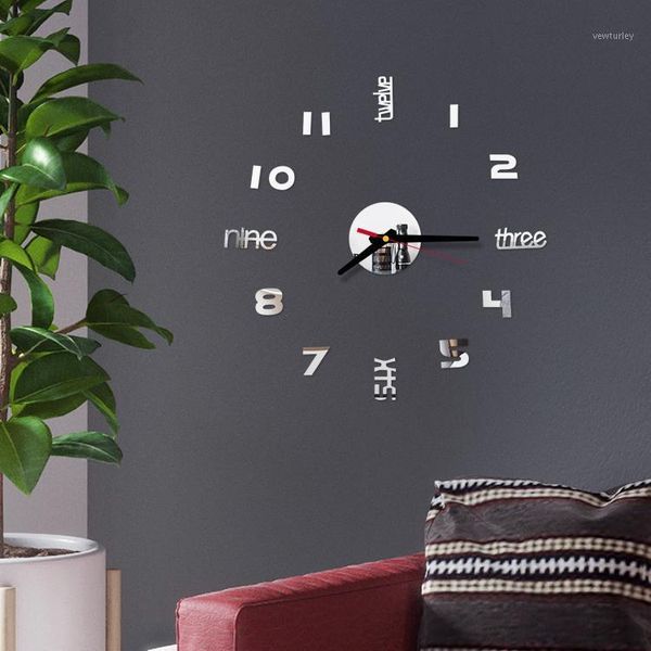 wall clocks diy acrylic european clock creative trend mirror multi-focus sticker pointer clock1
wall clocks diy acrylic european clock creative trend mirror multi-focus sticker pointer clock1