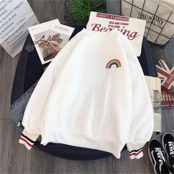 harajuku rainbow embroidery fleece hoodies women korean kawaii sweatshirts usagi aesthetic oversized hoodie girl streetwear drop shipping, Black
harajuku rainbow embroidery fleece hoodies women korean kawaii sweatshirts usagi aesthetic oversized hoodie girl streetwear drop shipping, Black