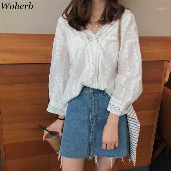 woherb retro lace patchwork hollow out shirt women white blouse spring summer korean 2020 new blusas fashion womens blouses1
woherb retro lace patchwork hollow out shirt women white blouse spring summer korean 2020 new blusas fashion womens blouses1