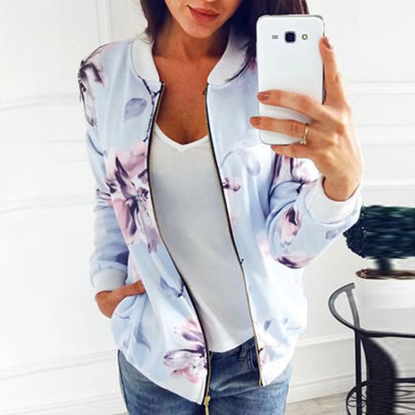 2020 floral printed summer women's jackets plus size short female coat zipper chaqueta long sleeve women bomber jacket
2020 floral printed summer women's jackets plus size short female coat zipper chaqueta long sleeve women bomber jacket