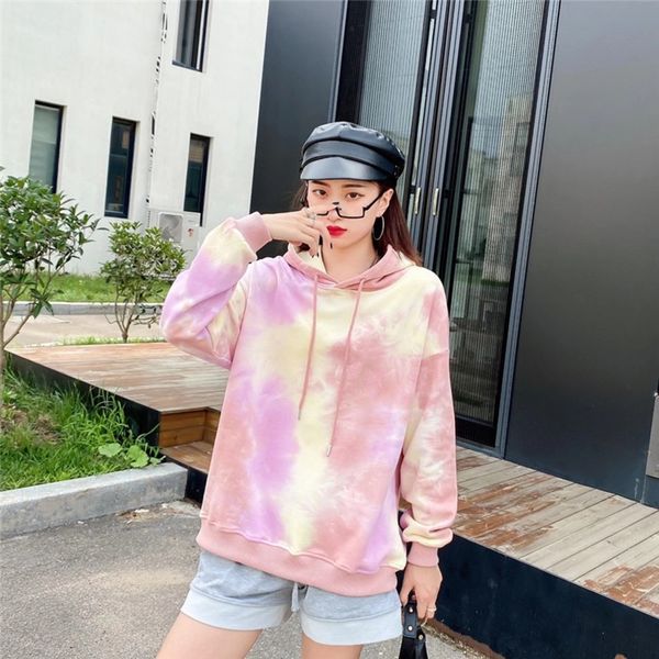 korean version 2020 autumn new loose and versatile ins trend foreign style tie dyed crew neck hat sweater sweater woman tpypk, Black
korean version 2020 autumn new loose and versatile ins trend foreign style tie dyed crew neck hat sweater sweater woman tpypk, Black