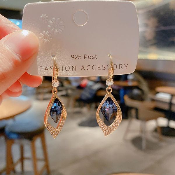 blue water drop earrings cute round crystal dangle earrings for women charm zircon stone wedding, Silver
blue water drop earrings cute round crystal dangle earrings for women charm zircon stone wedding, Silver