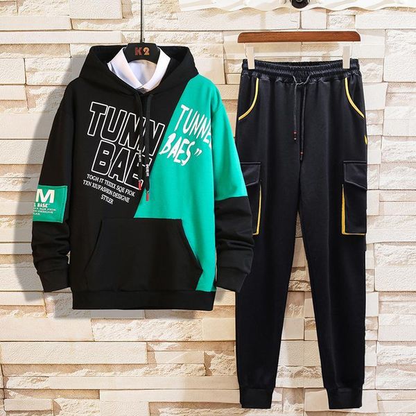 2020 hip-hop men's sets hiphop cotton hoodies patchwork streetwear spring male suits two piece set casual rap clothing1, Gray
2020 hip-hop men's sets hiphop cotton hoodies patchwork streetwear spring male suits two piece set casual rap clothing1, Gray