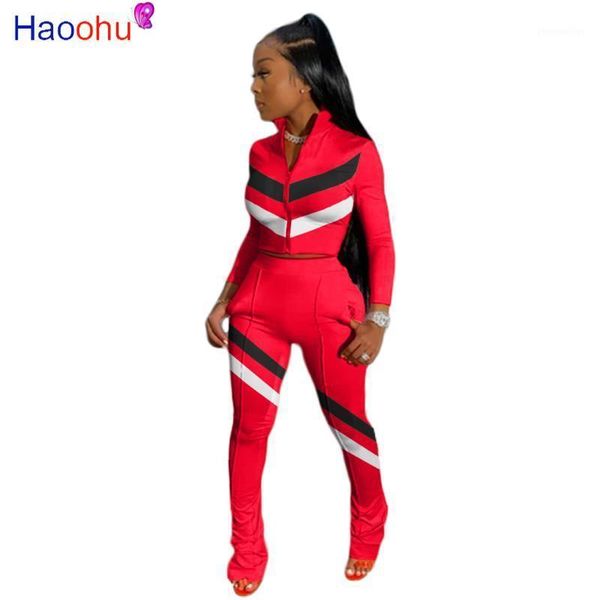 women's tracksuits haoohu striped two piece set jumpsuit long sleeve zipper stacked leggings casual tracksuit fall women clothing outfi, Gray
women's tracksuits haoohu striped two piece set jumpsuit long sleeve zipper stacked leggings casual tracksuit fall women clothing outfi, Gray
