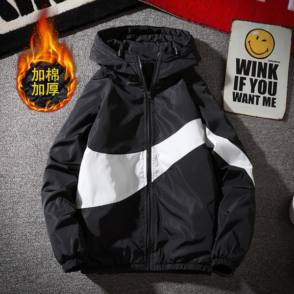 2021 Autumn Winter New Cotton Wild Fashion Youth Jacket Street Men's Clothes Quality Ifuu, Black
2021 Autumn Winter New Cotton Wild Fashion Youth Jacket Street Men's Clothes Quality Ifuu, Black