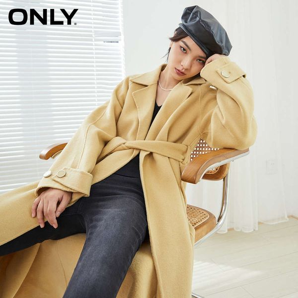 1only2020 winter new loose lace up wool medium long woolen overcoat women's 12036u0018uy, Black
1only2020 winter new loose lace up wool medium long woolen overcoat women's 12036u0018uy, Black