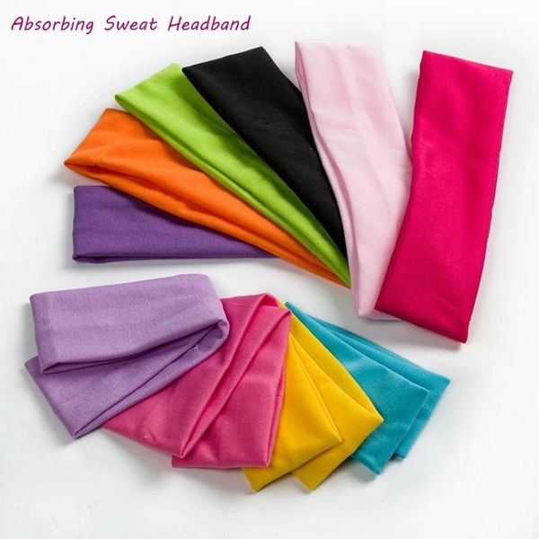 fashion absorbing sweat headband candy color elastic headbands popular hairband accessories for women, Yellow;black
fashion absorbing sweat headband candy color elastic headbands popular hairband accessories for women, Yellow;black