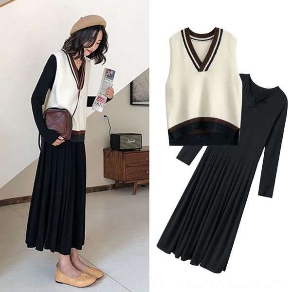 pregnant women's autumn dress suit fashion dress 2019 autumn net red fashion mom two-piece girl lwixt, White;black
pregnant women's autumn dress suit fashion dress 2019 autumn net red fashion mom two-piece girl lwixt, White;black