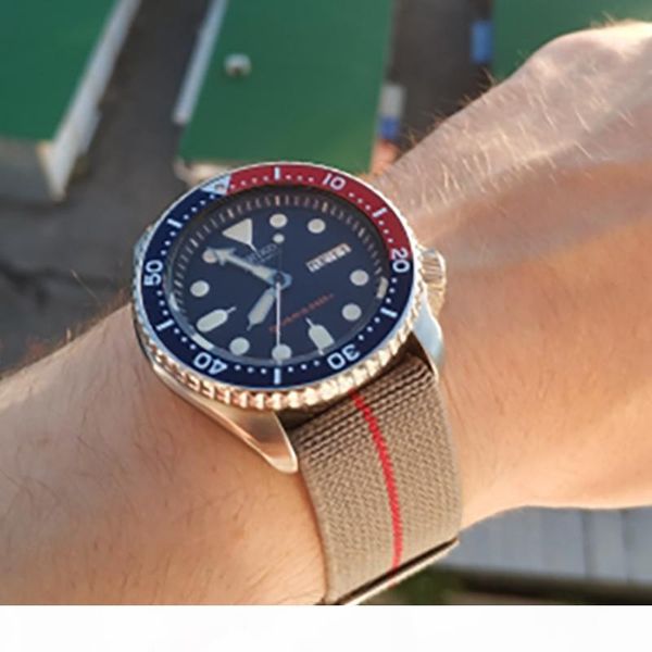 2019 new french troops parachute bag nato elastic nylon 20 22mm watch band y19070902, Black;brown
2019 new french troops parachute bag nato elastic nylon 20 22mm watch band y19070902, Black;brown