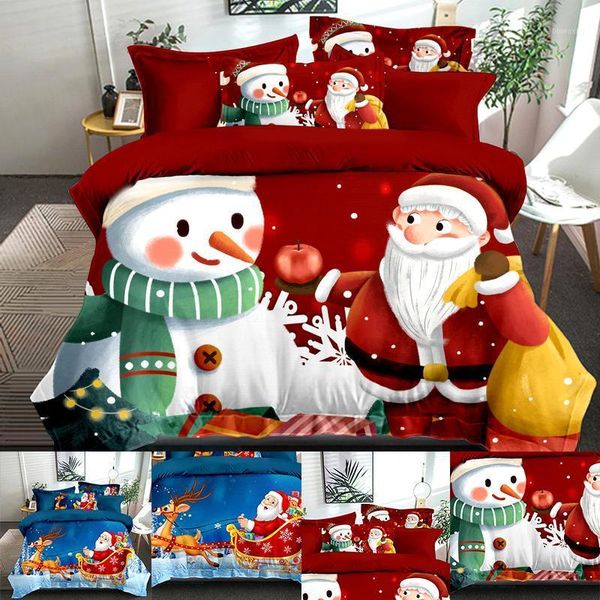 3pcs/2pcs christmas 3d digital printing quilt cover and pillowcase soft warm breathable bedding set yu-home1
3pcs/2pcs christmas 3d digital printing quilt cover and pillowcase soft warm breathable bedding set yu-home1
