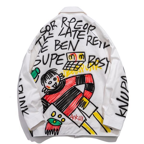 2021 new hip hop retro hand-painted pattern long sleeve shirts mens harajuku national style knitted streetwear snap button shirt 5we0, White
2021 new hip hop retro hand-painted pattern long sleeve shirts mens harajuku national style knitted streetwear snap button shirt 5we0, White