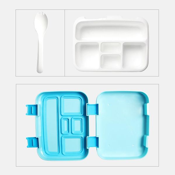 800мл портативный kid ланч-боксов с 5 отсеки microwavable bento box для школы офиса герметичные pp контейнер еды дело jllkyh mx_home
800мл портативный kid ланч-боксов с 5 отсеки microwavable bento box для школы офиса герметичные pp контейнер еды дело jllkyh mx_home