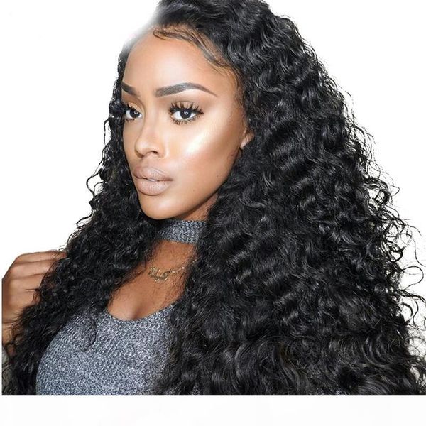 curly human hair wig pre plucked lace front deep curly wave virgin hair brazilian full lace human hair wigs glueless for black women, Black;brown
curly human hair wig pre plucked lace front deep curly wave virgin hair brazilian full lace human hair wigs glueless for black women, Black;brown