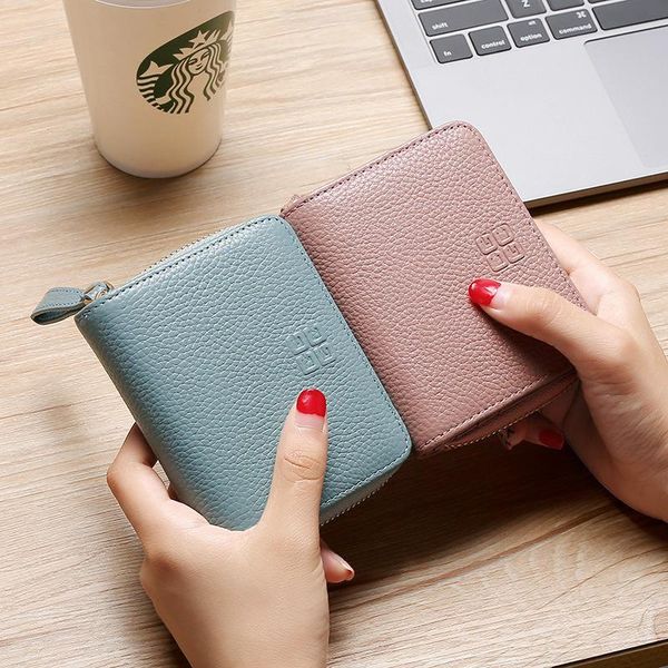 wallets anti-theft wallet leather multifunctional buckle first layer lychee pattern cowhide lady card zip fastener 2021, Red;black
wallets anti-theft wallet leather multifunctional buckle first layer lychee pattern cowhide lady card zip fastener 2021, Red;black