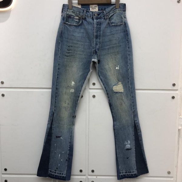slim-fit gallery dept stretch denim trousers damage hole distressed jean cowboy jean pants men baggy jeans men clothing, Blue
slim-fit gallery dept stretch denim trousers damage hole distressed jean cowboy jean pants men baggy jeans men clothing, Blue