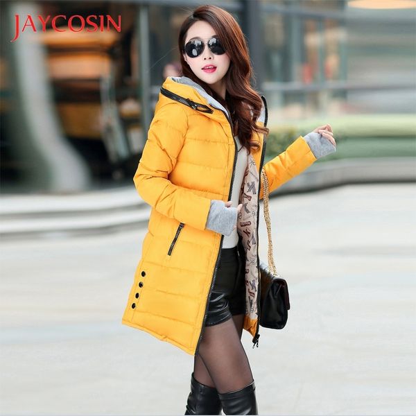 jaycosin women winter hooded warm coat plus size candy color cotton padded jacket female long parka womens wadded 814#2 201029, Black
jaycosin women winter hooded warm coat plus size candy color cotton padded jacket female long parka womens wadded 814#2 201029, Black