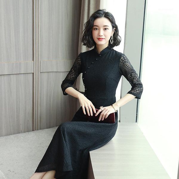 ethnic clothing lace dress national style cheongsam long 2021 spring and summer fashion small fresh skirt modern qipao dress1, Red
ethnic clothing lace dress national style cheongsam long 2021 spring and summer fashion small fresh skirt modern qipao dress1, Red