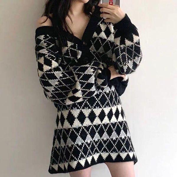 2021 autumn knitted sweater sets skirt women warm sweaters two pieces with skirts cardigans poncho femme women tricot pull femme, Gray
2021 autumn knitted sweater sets skirt women warm sweaters two pieces with skirts cardigans poncho femme women tricot pull femme, Gray